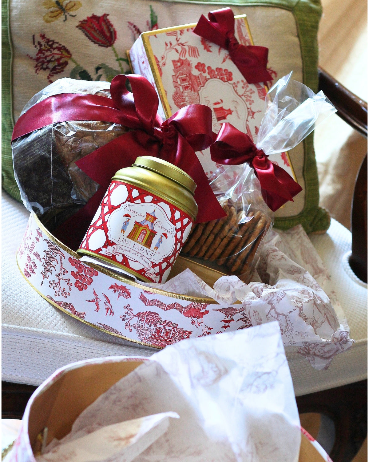 Cappelliera di Natale con Panettone