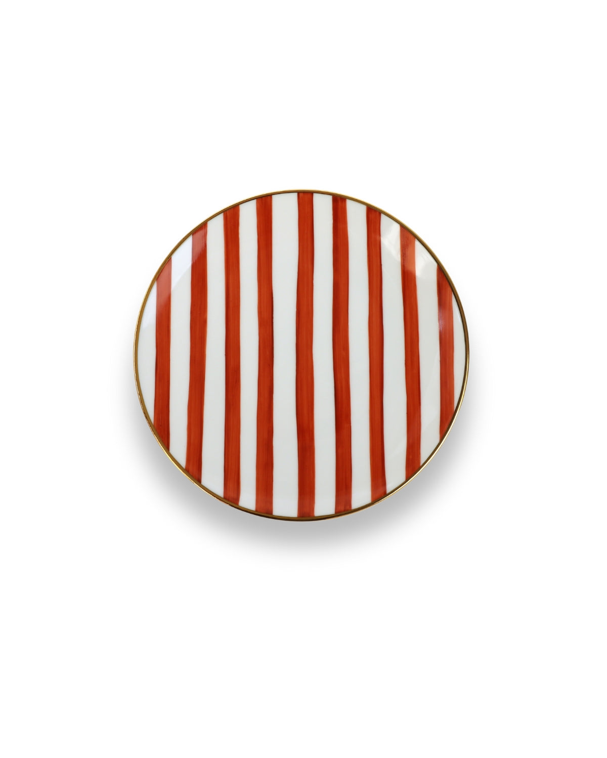 Piatto da Dessert "Righe" Arancio