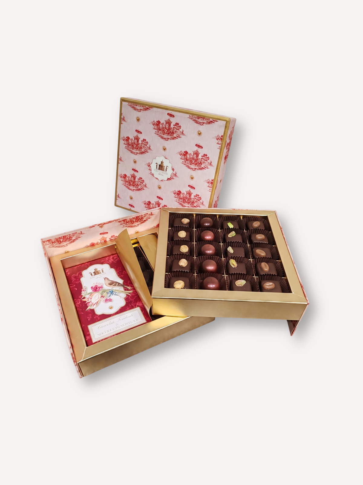 Scatola a Ventaglio con Cioccolatini Assortiti 550g