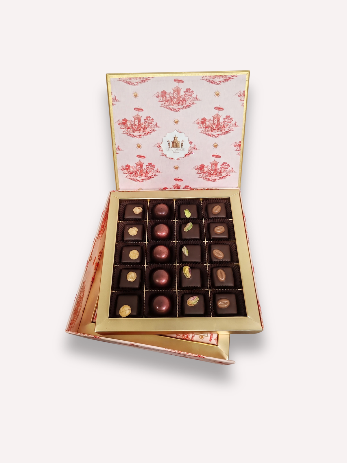 Scatola a Ventaglio con Cioccolatini Assortiti 550g