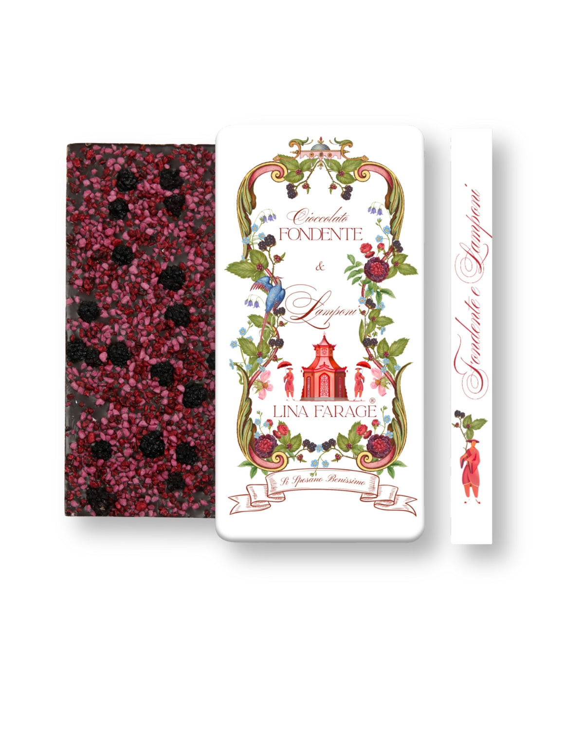 Cioccolato  Fondente e Lamponi