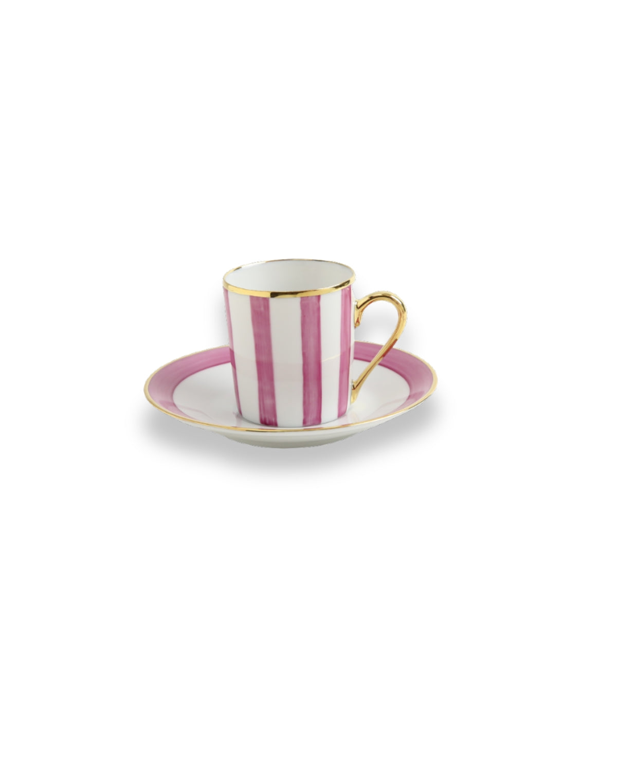 Tazza da Espresso "Righe" Rosa