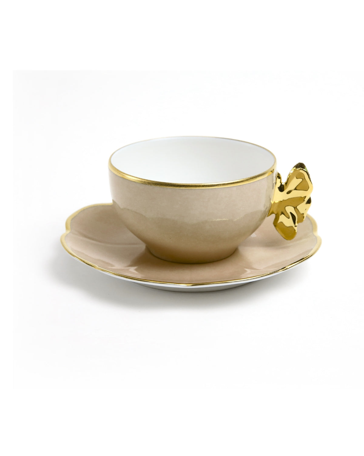 Tazza da Tè "Papillon" Tortora