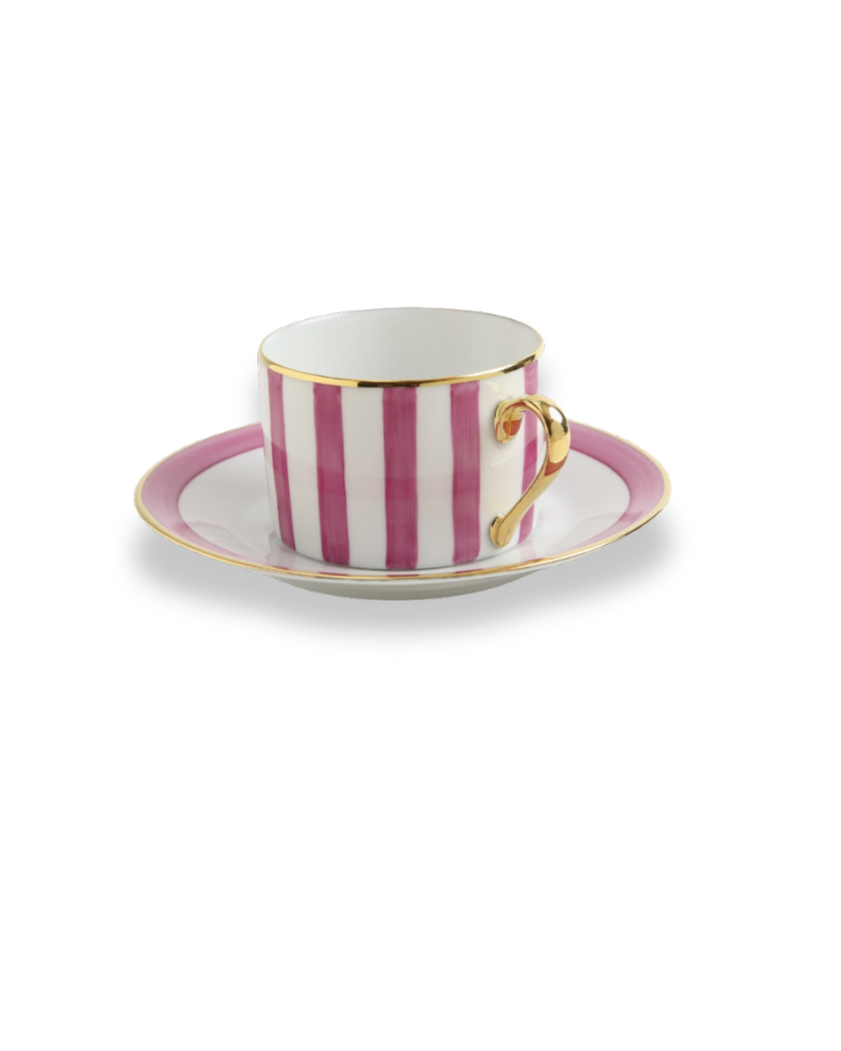 Tazza da Tè "Righe" Rosa
