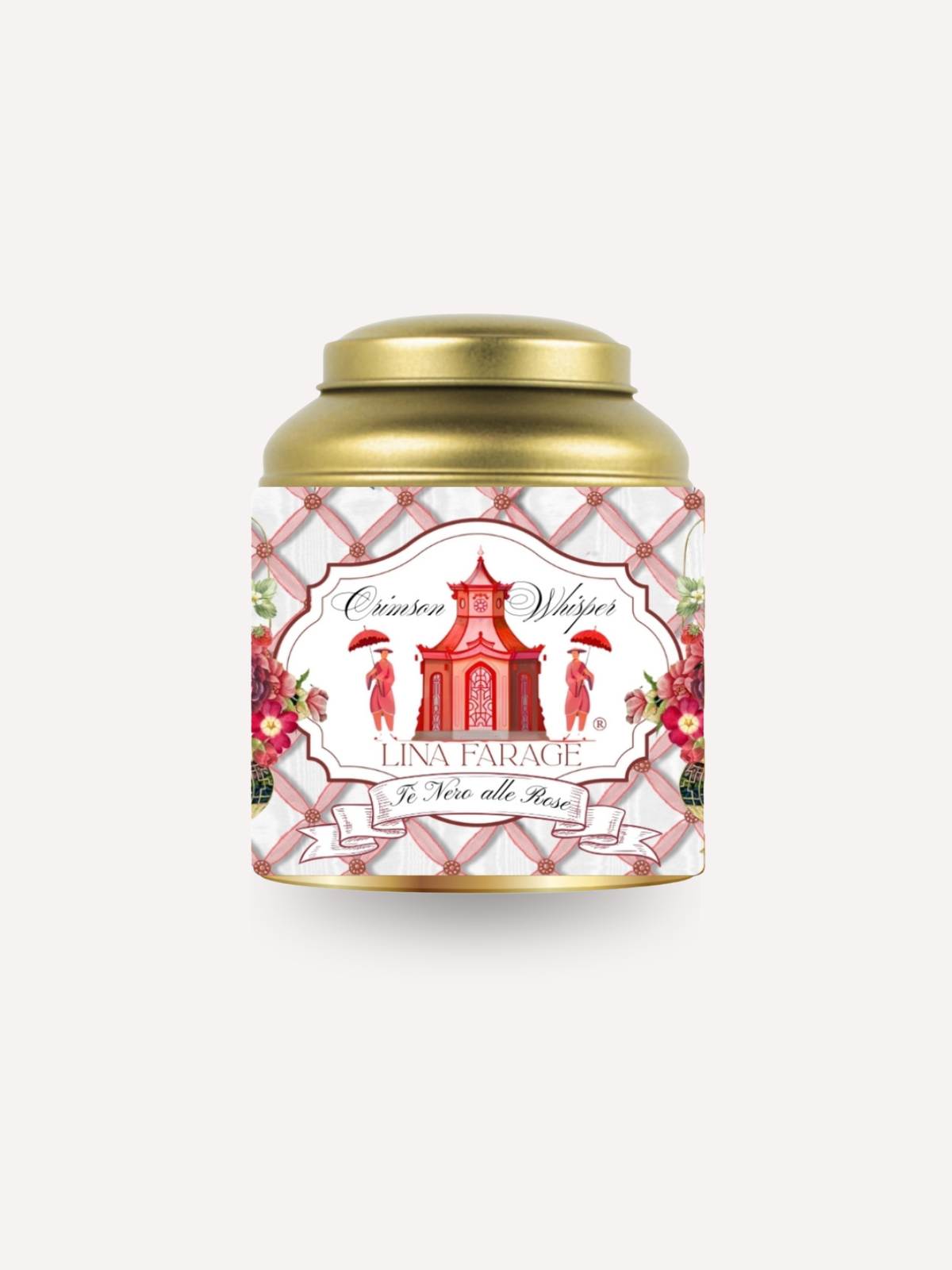 Tè Nero alle Rose "Crimson Whisper"