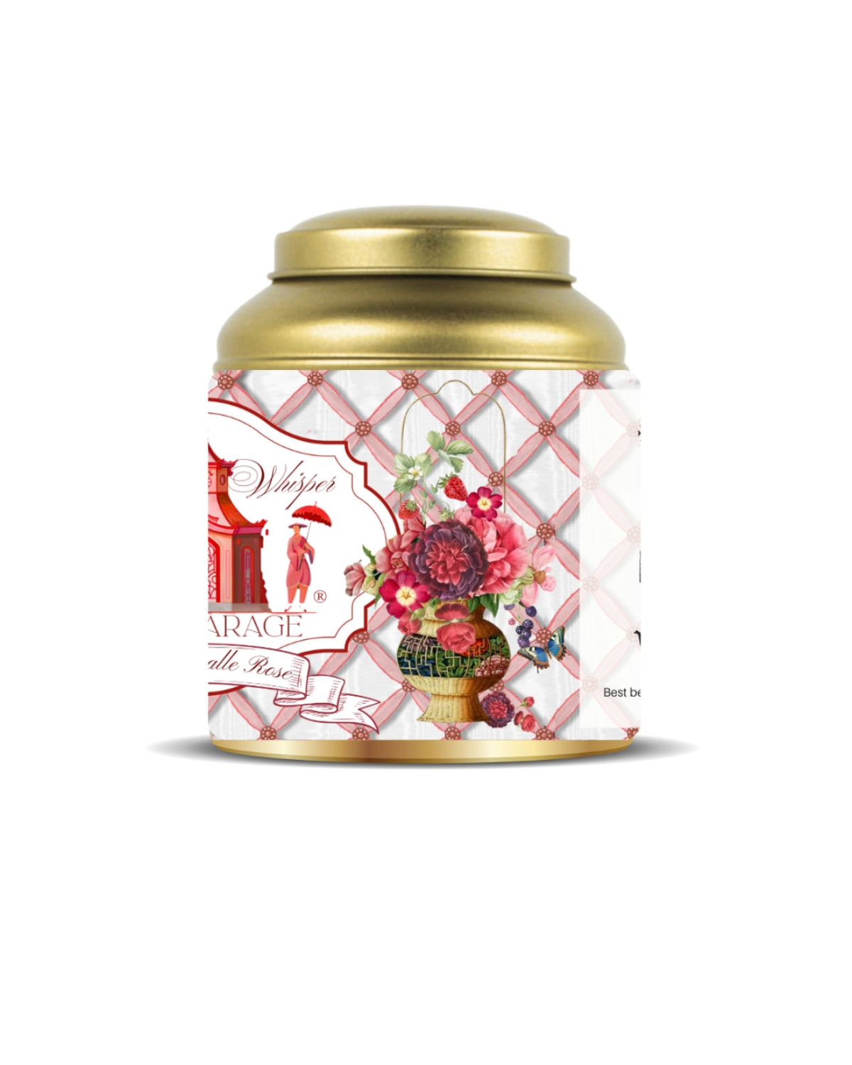 Tè Nero alle Rose "Crimson Whisper"