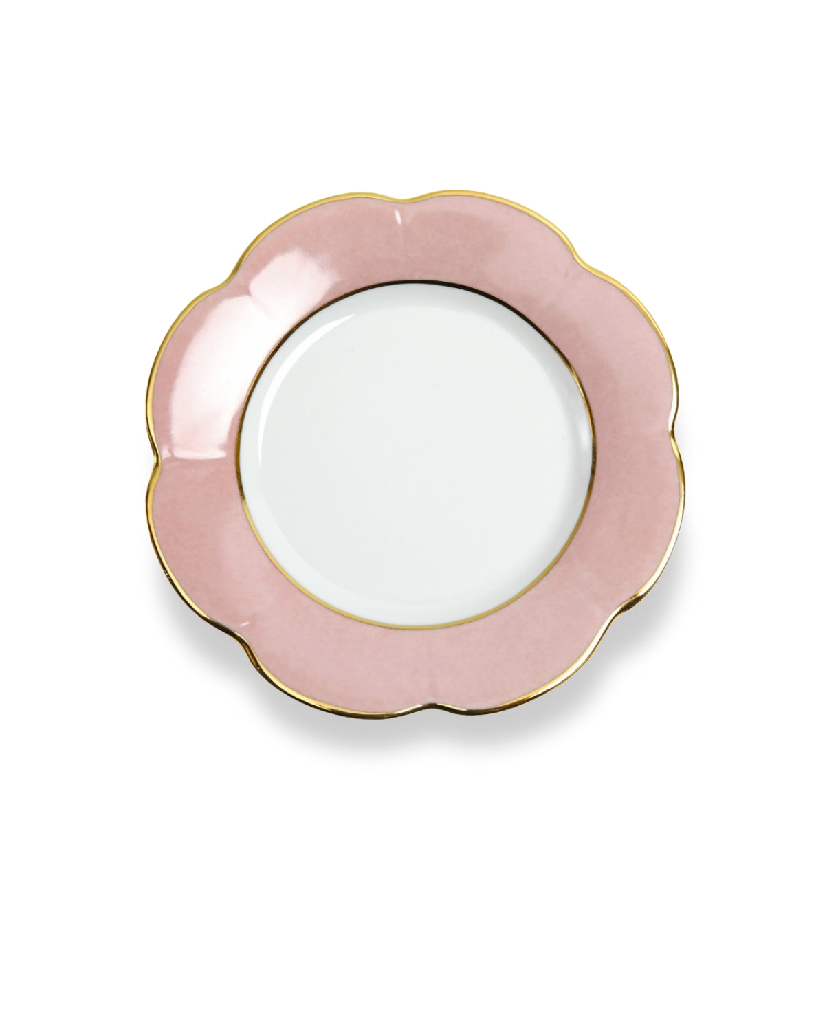 Piatto da Dessert "Papillon" Rosa Cipria