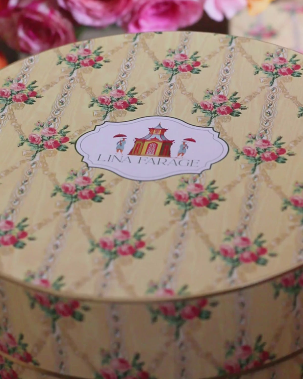 Cappelliera "Roses"