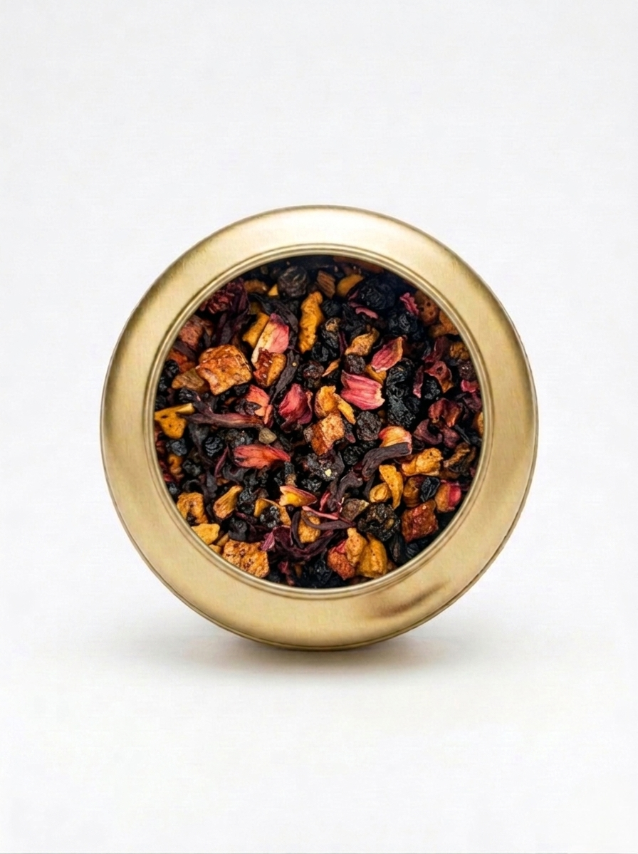 Tè Nero alle Rose "Crimson Whisper"